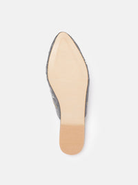 House of Pataudi Women Ethnic Embellished Mules