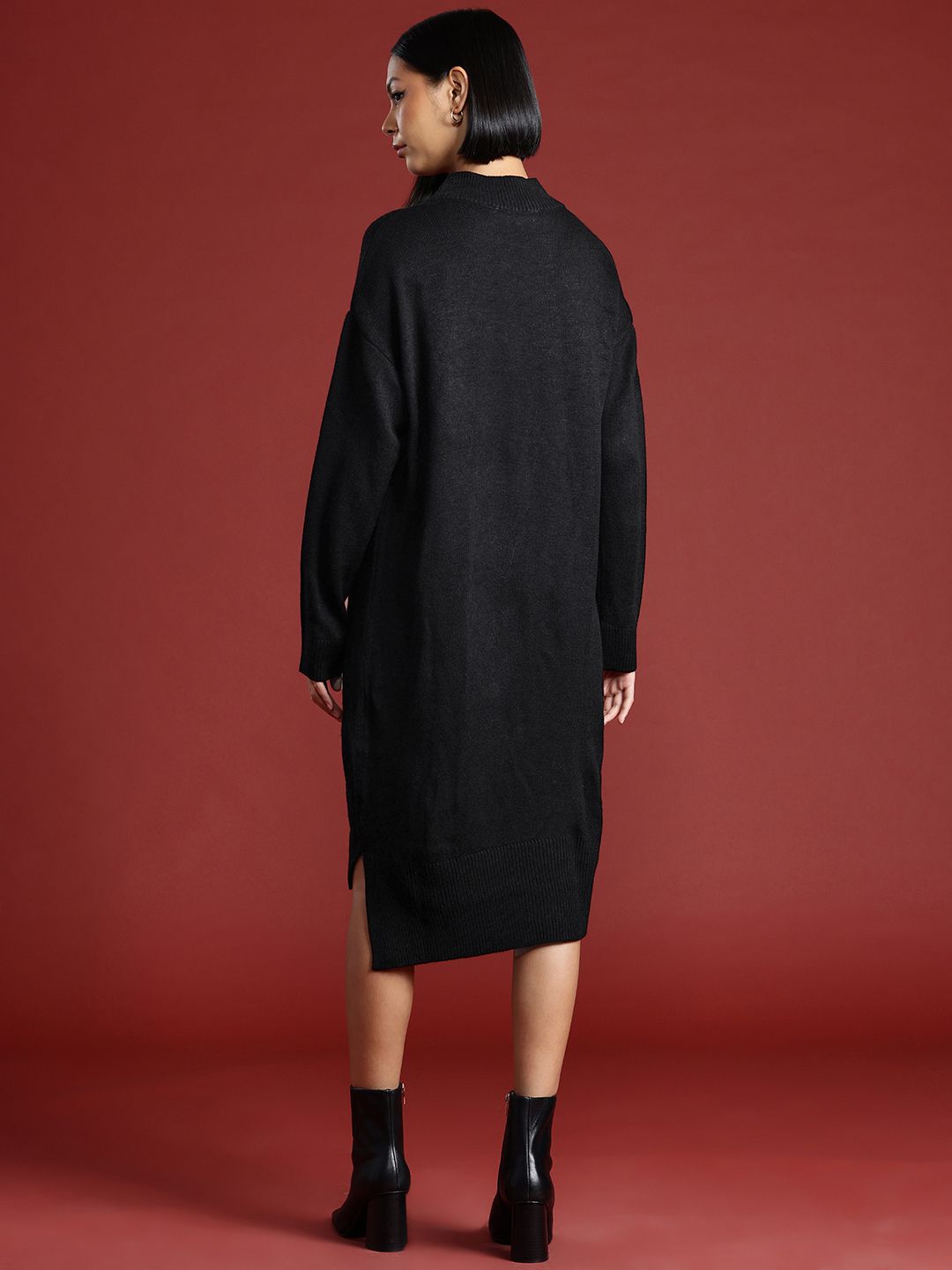 all about you Acrylic Jumper Midi Dress