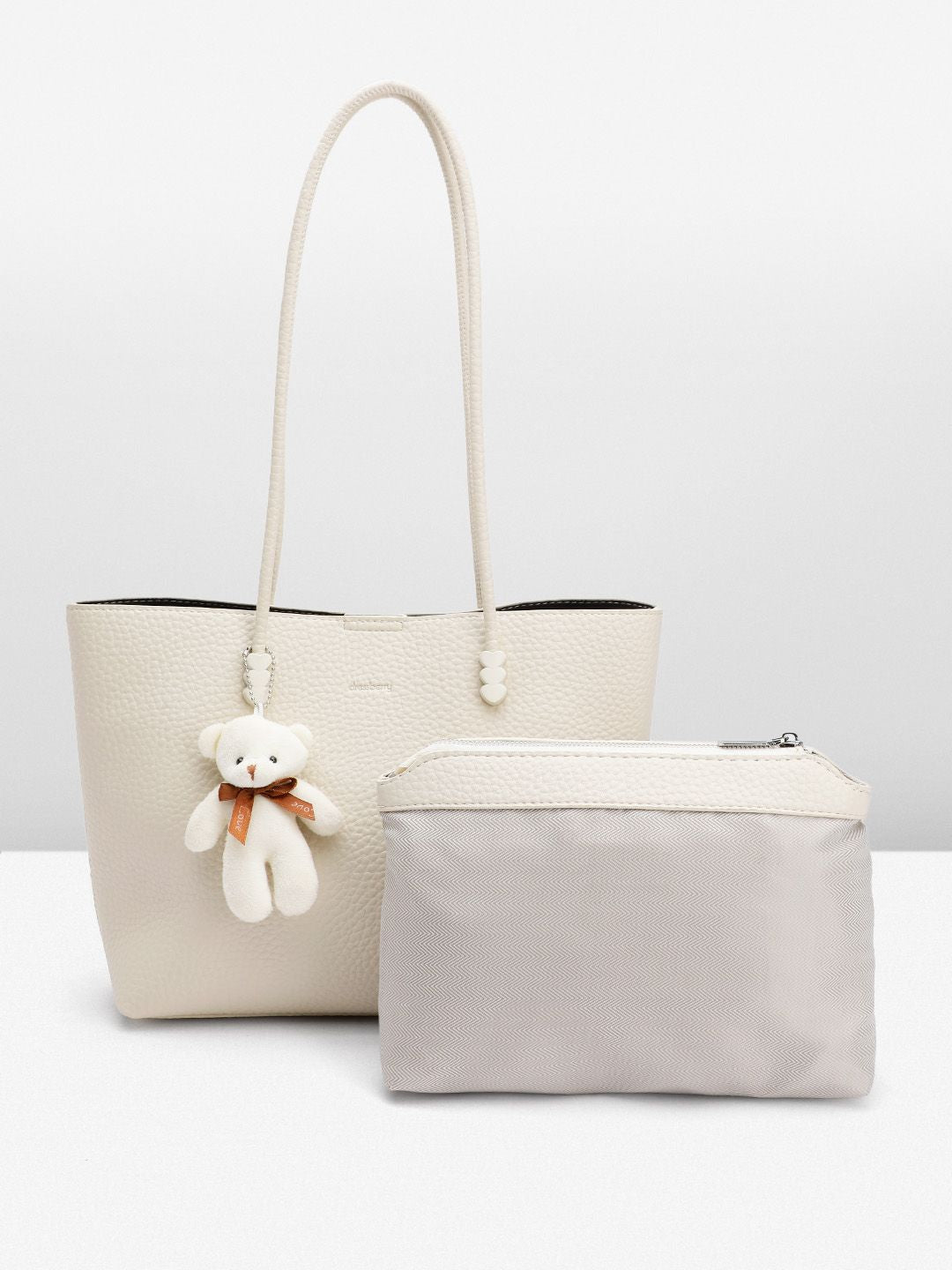 DressBerry Structured Shoulder Bag with Pouch
