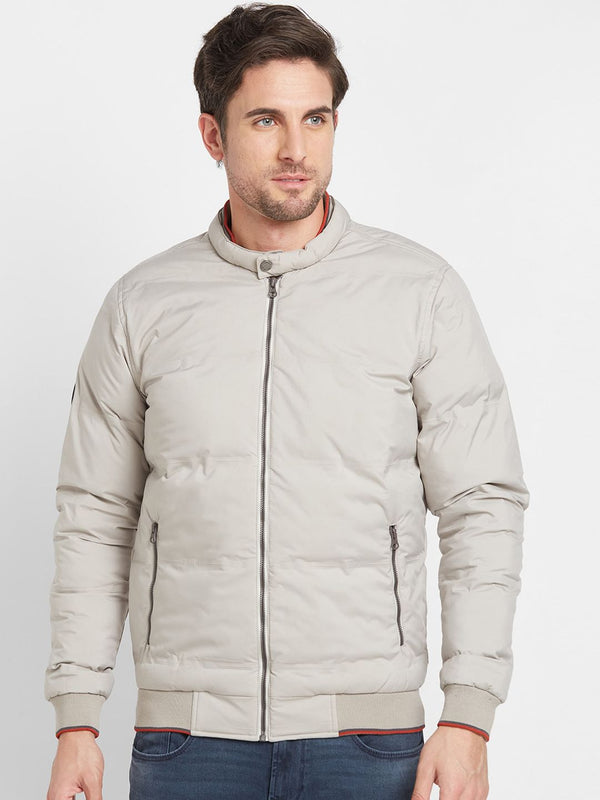 Being Human Mock Collar Puffer Jacket