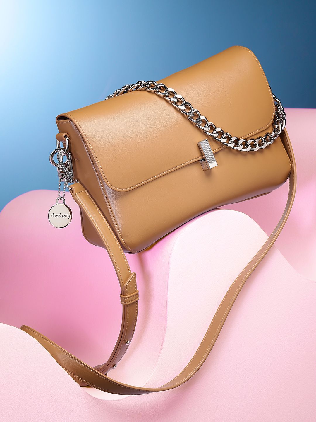 DressBerry Structured Shoulder Bag