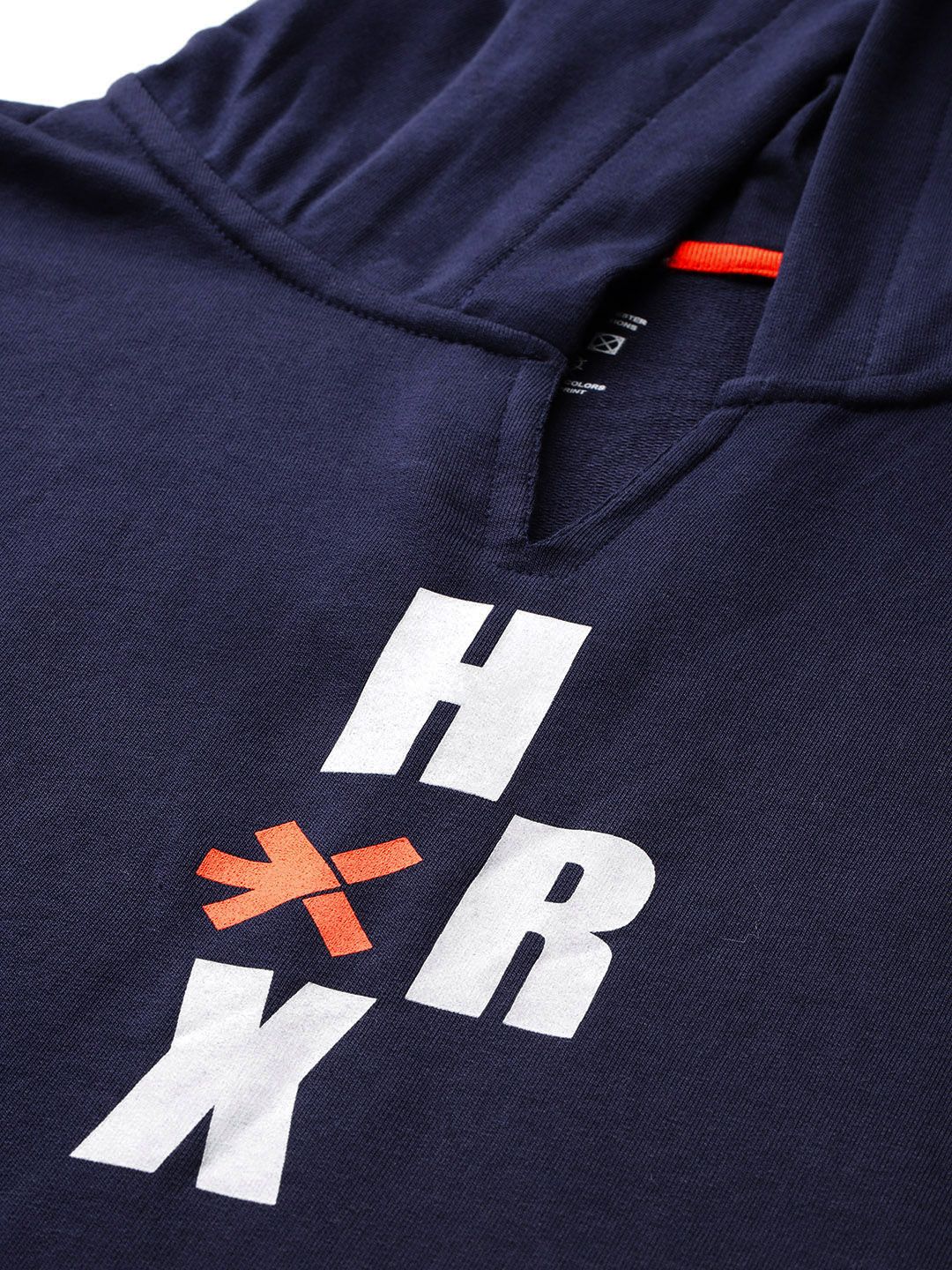 HRX by Hrithik Roshan Printed Hooded Training Sweatshirt