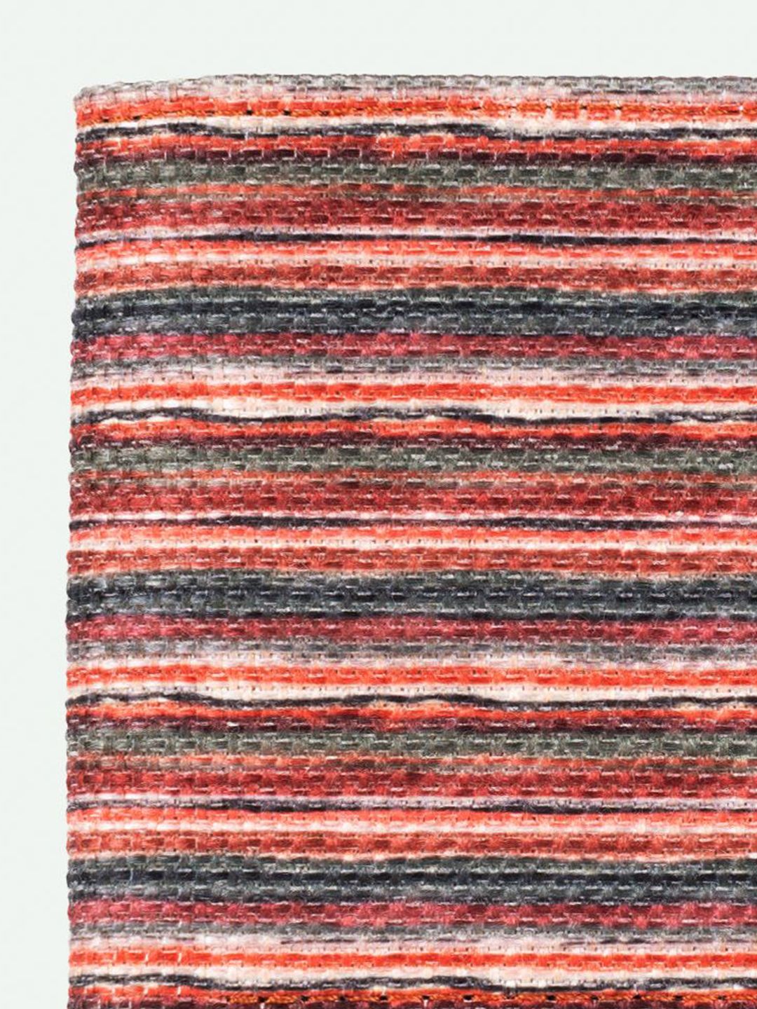 ZOUK Men Striped Leather Classic Sleek - Goan Waves Two Fold Wallet