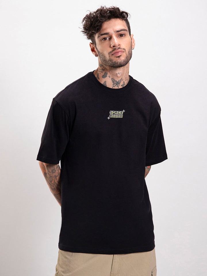 Bewakoof Men Printed Oversize Cotton T-shirt