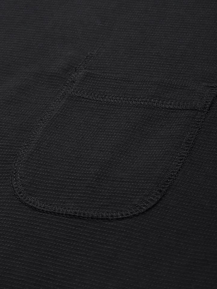 DILLINGER Men Honeycomb Structure Oversized Pocket T-shirt