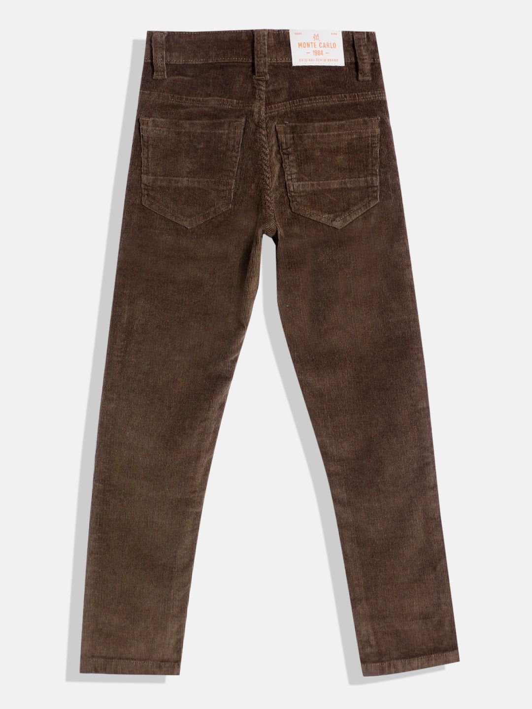 Monte Carlo Boys Slim Fit Corduroy Trousers