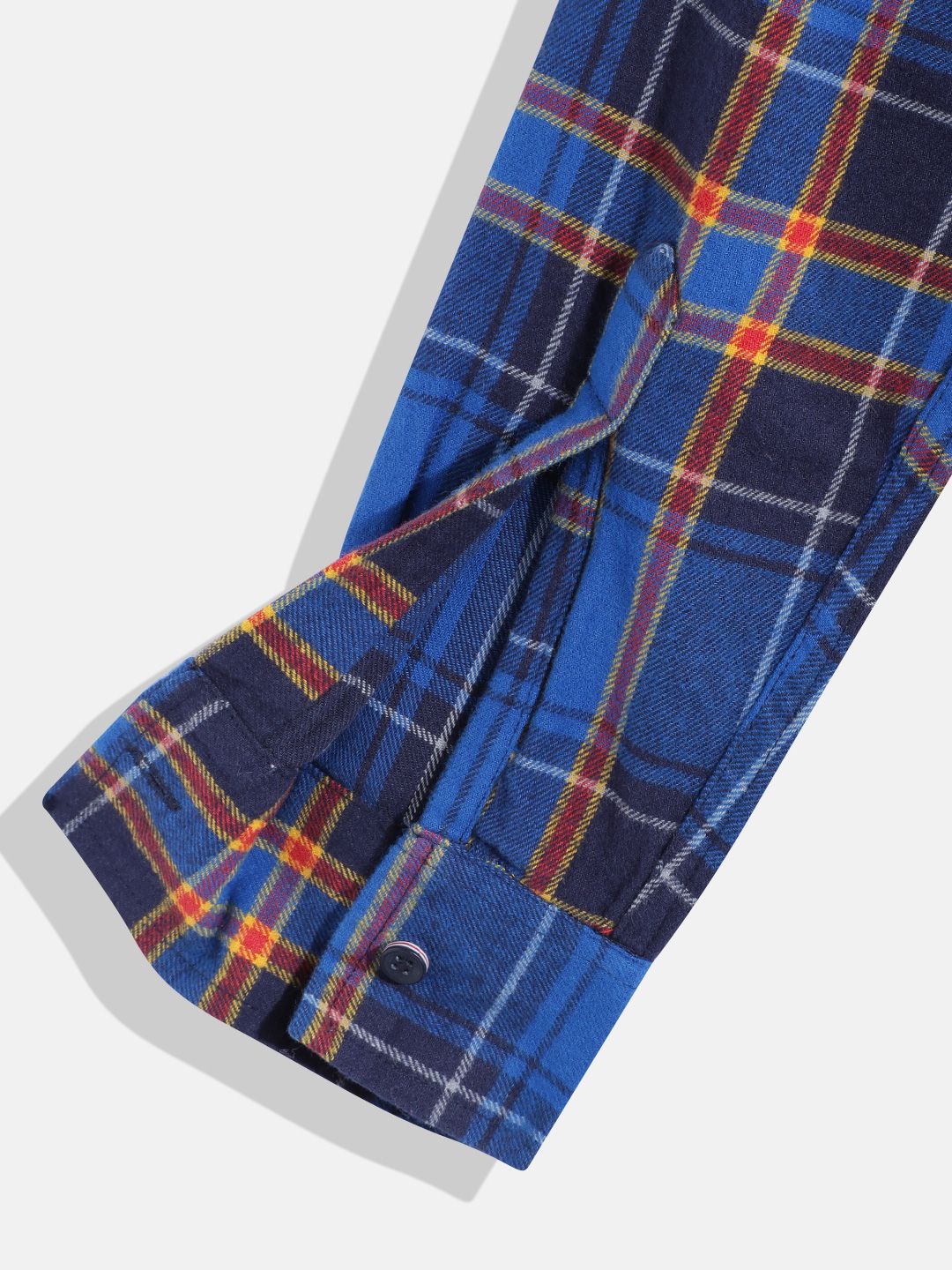 Monte Carlo Boys Tartan Checked Casual Smart Fit Shirt