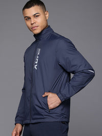 HRX by Hrithik Roshan Rapid-Dry Reflective Detail Running Jacket
