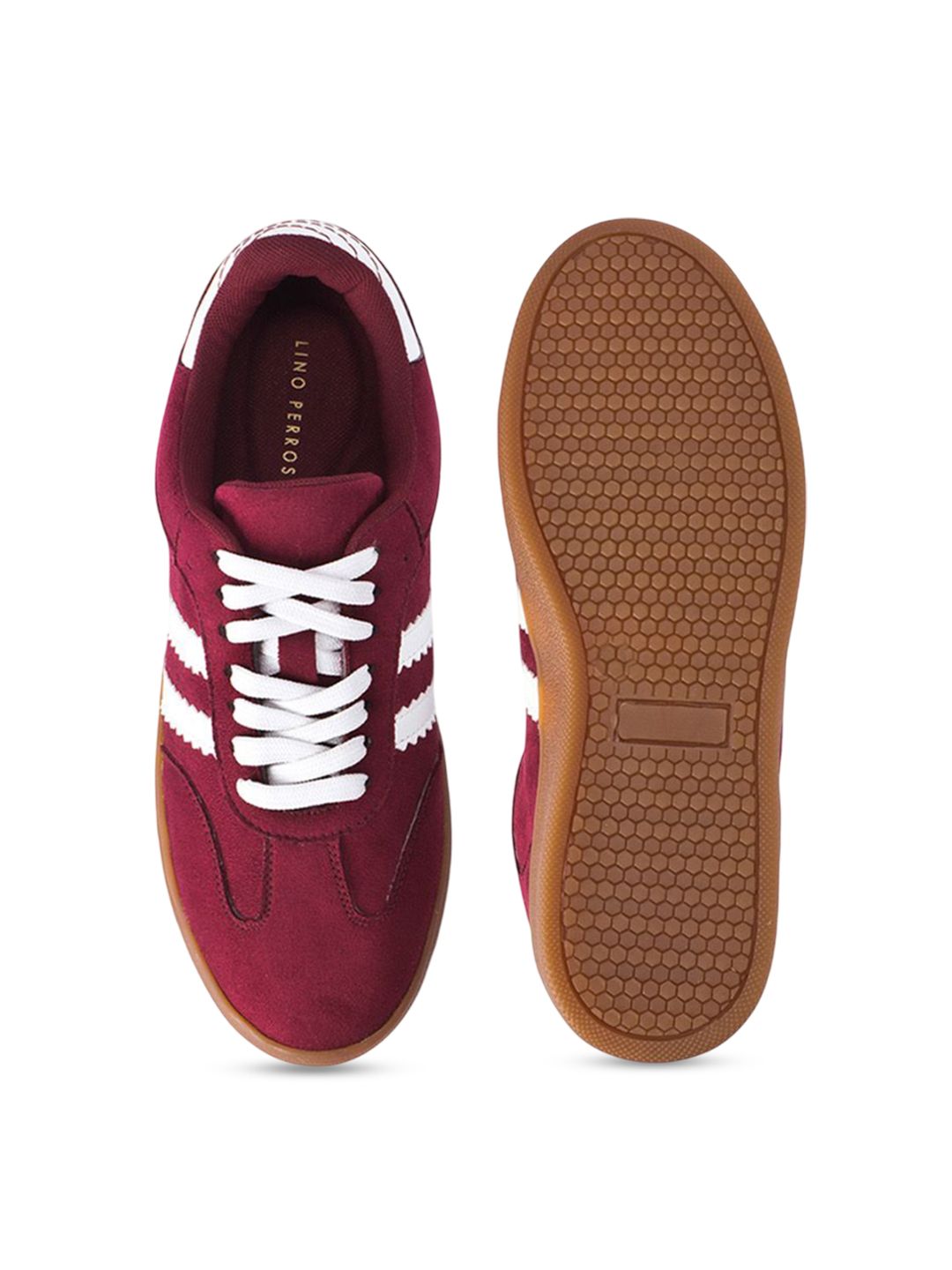 Lino Perros Steller Nexus Orbit Women Textured Round Toe Lace Ups Sneakers