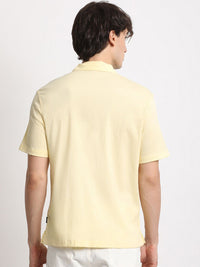 THE BEAR HOUSE Cuban Collar Solid Regular Fit Casual Shirt