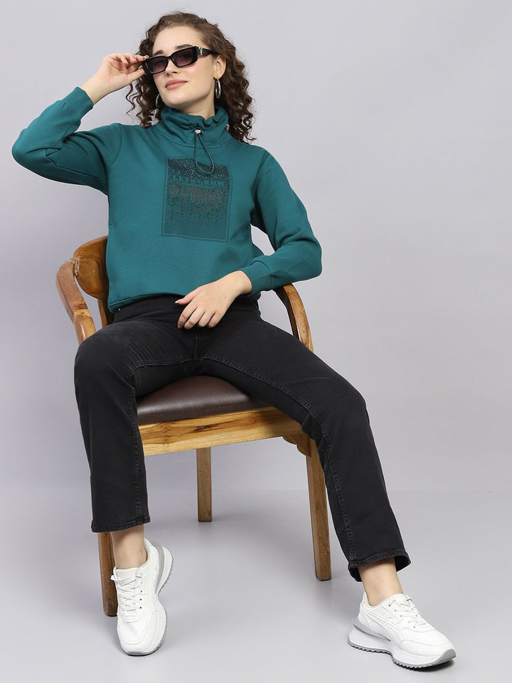 Monte Carlo Women Embellished Sweatshirt