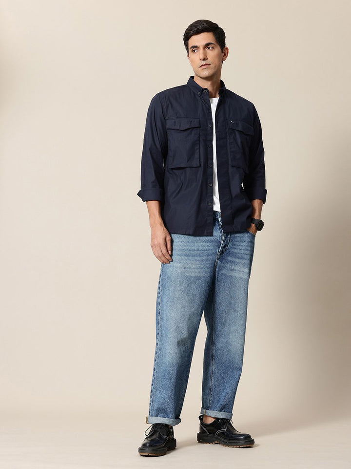 Mr Bowerbird Liberal Fit Casual Shirt