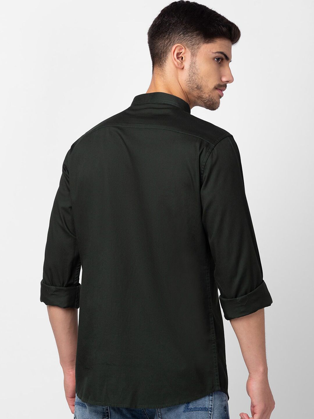 SPYKAR Men Dobby Casual Shirt