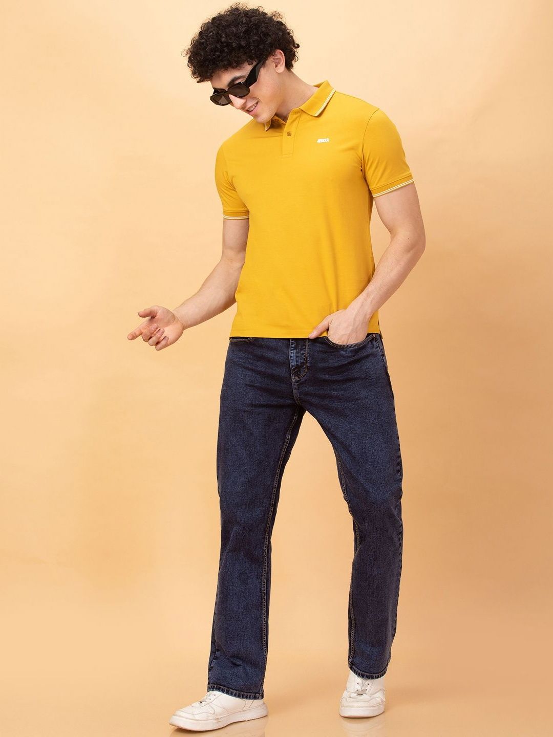 Being Human Men Polo Collar T-shirt