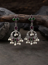 PANASH Circular Drop Earrings