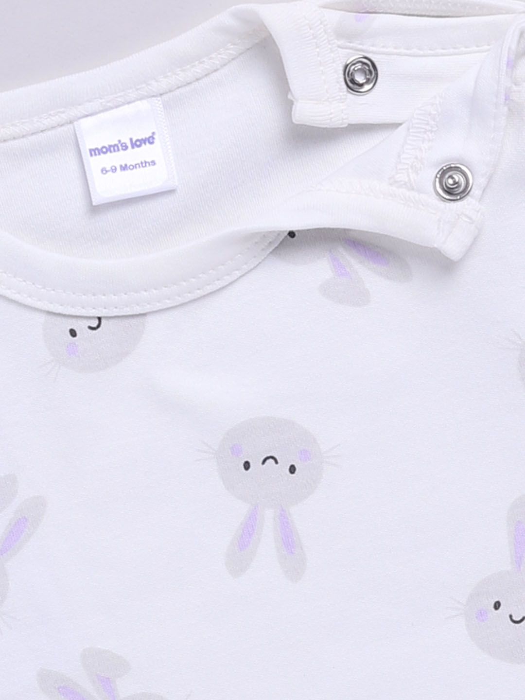 Moms Love Infant Girls Pure Cotton A-Line Dress With Top