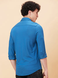 Being Human Spread Collar Slim Fit Casual Shirt