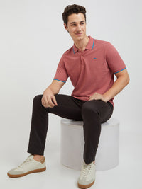Park Avenue Cotton Rich Polo Collar Slim Fit T-shirt
