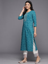 Varanga Bandhani Printed Gotta Patti Pure Cotton Kurta