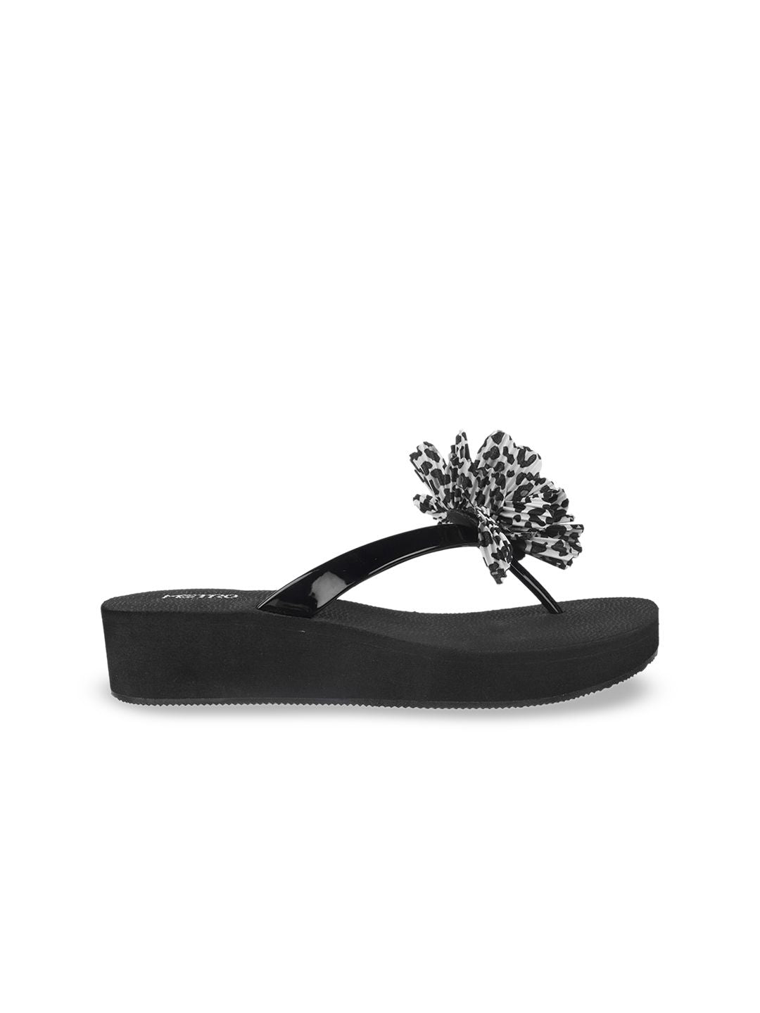 Metro Women Embellished Open Toe Heels