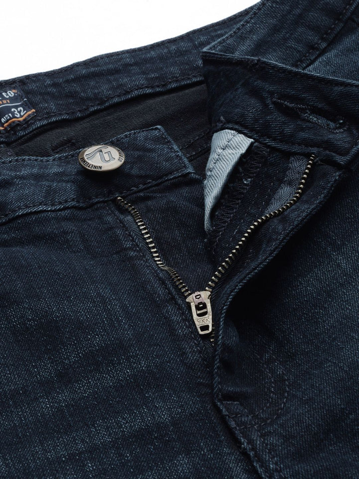 The Indian Garage Co Men Skinny Fit Light Fade Stretchable Jeans