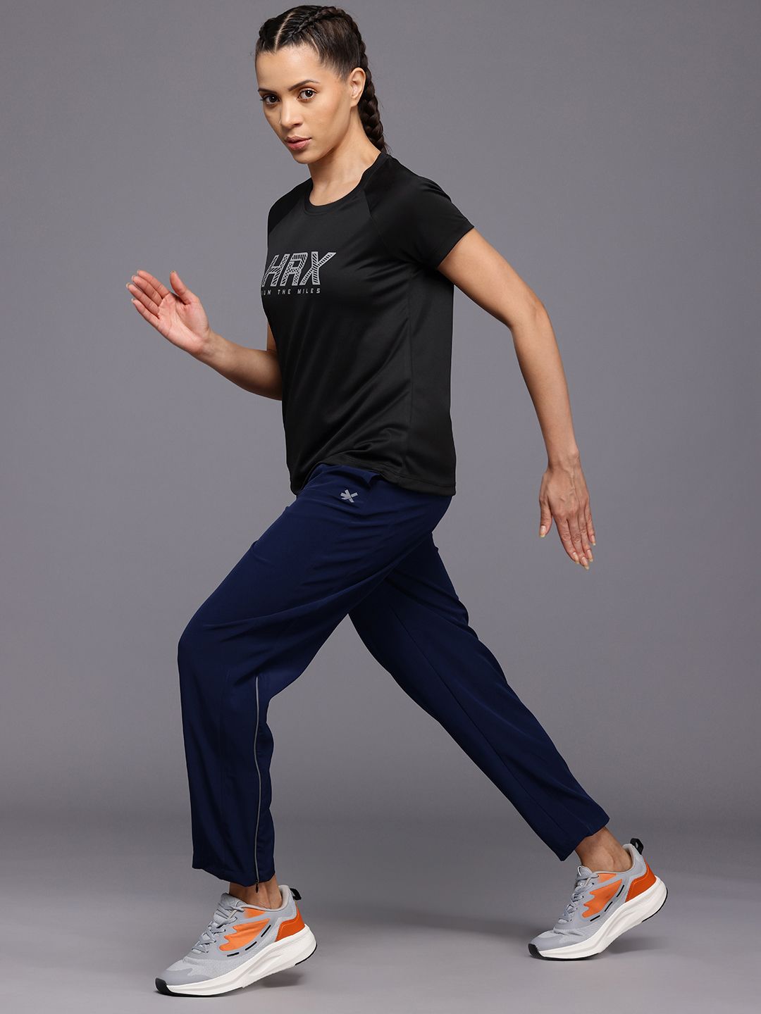 HRX by Hrithik Roshan Rapid Dry Printed Running T-Shirt