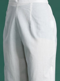 Indo Era Ethnic Motifs Printed Mirror Work Pure Cotton Kurta with Trousers & With Dupatta