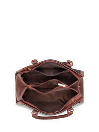 ZOUK Kutch Gamthi Printed Structured Jute Handheld Bag