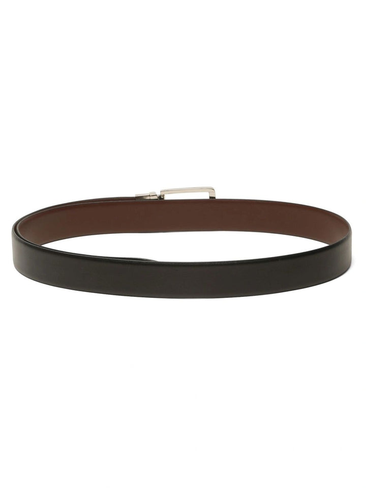 Teakwood Leathers Men Leather Reversible Formal Belt