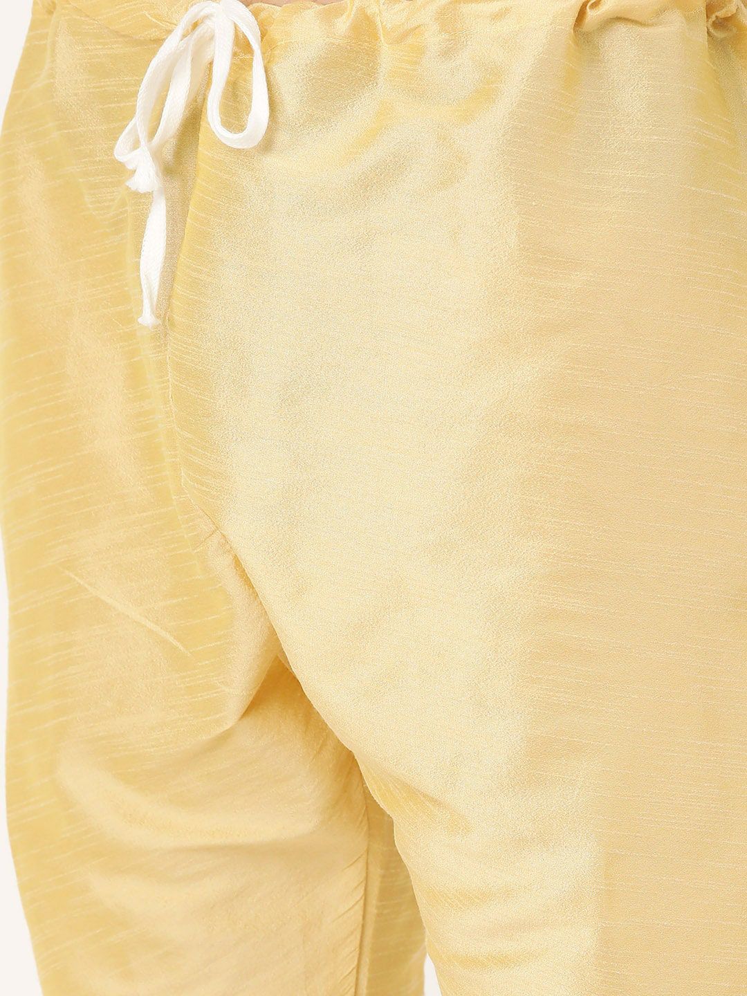SOJANYA Mandarin Collar Regular Kurta With Churidar & Nehru Jacket