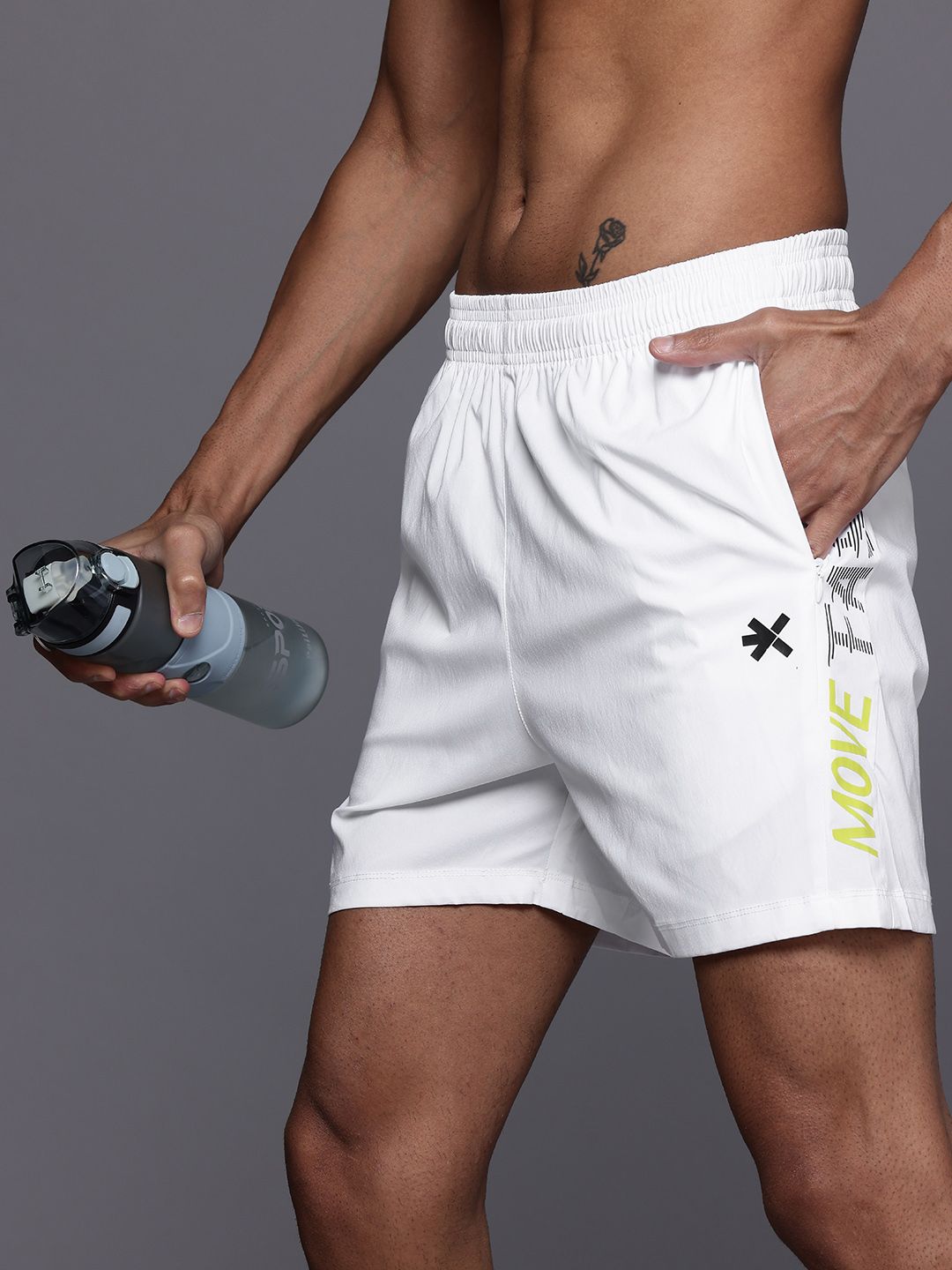 HRX by Hrithik Roshan Men Printed Running Shorts