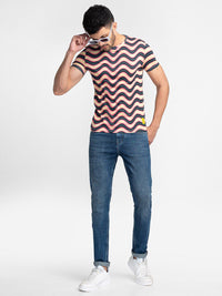 Being Human Horizontal Striped T-shirt