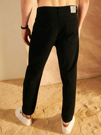 DENNISON Men Comfort Mom Fit Clean Look Cotton Jeans