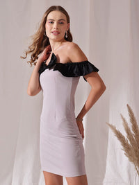 STREET 9 Off-Shoulder Sheath Dress