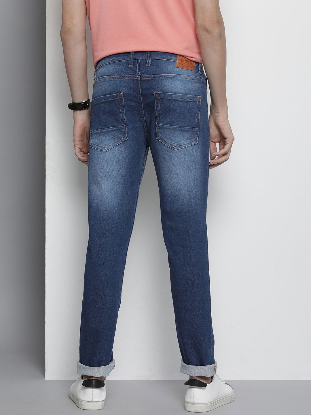 The Indian Garage Co Men Slim Fit Stretchable Jeans