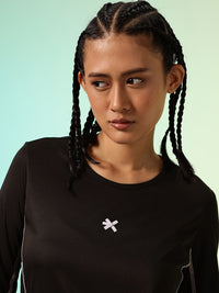 HRX by Hrithik Roshan New Era Story Contrast Stitch Rapid Dry Running T-shirt