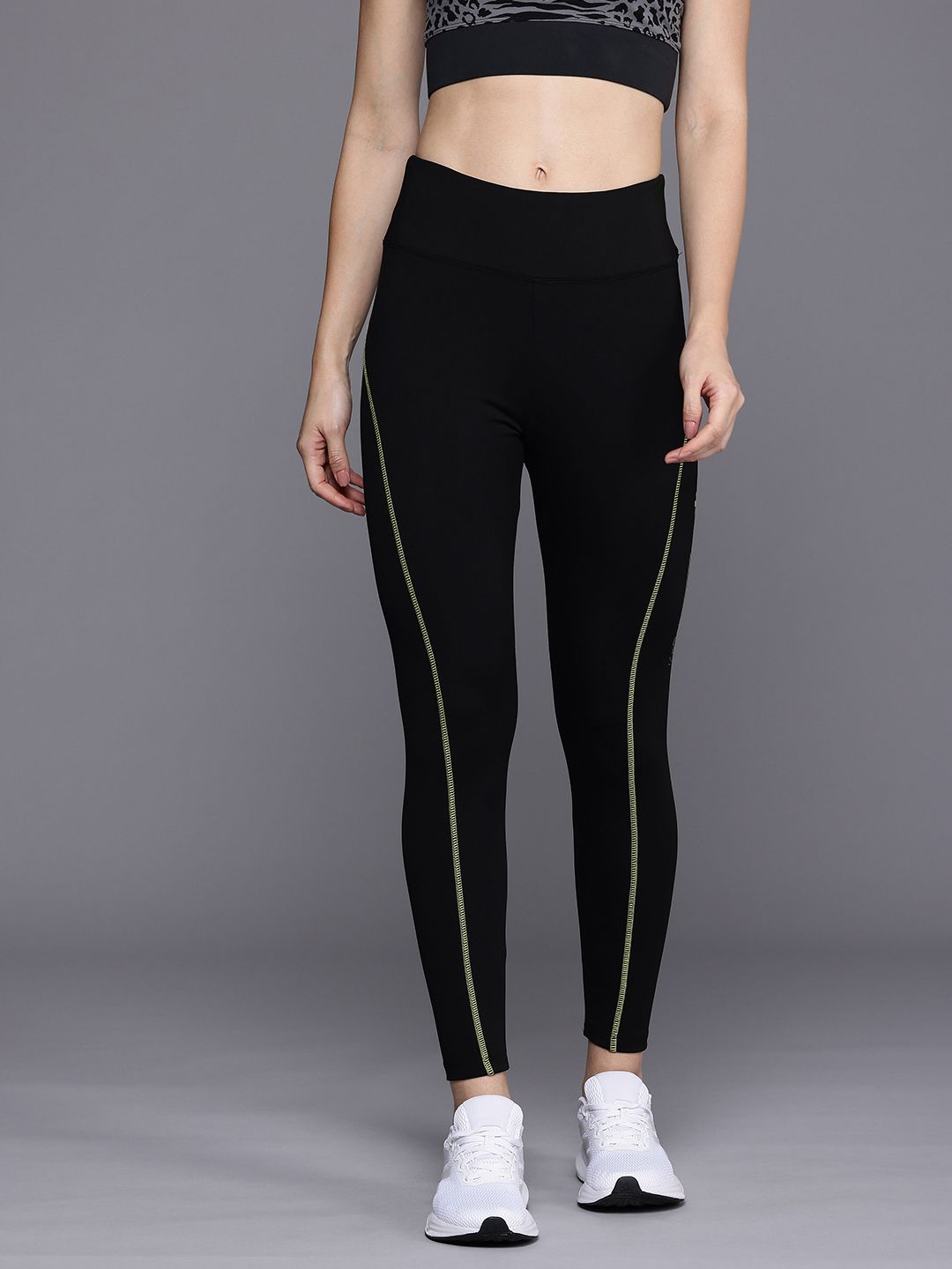 HRX by Hrithik Roshan Women Togetherfaster Antimicrobial & Rapid Dry Running Tights