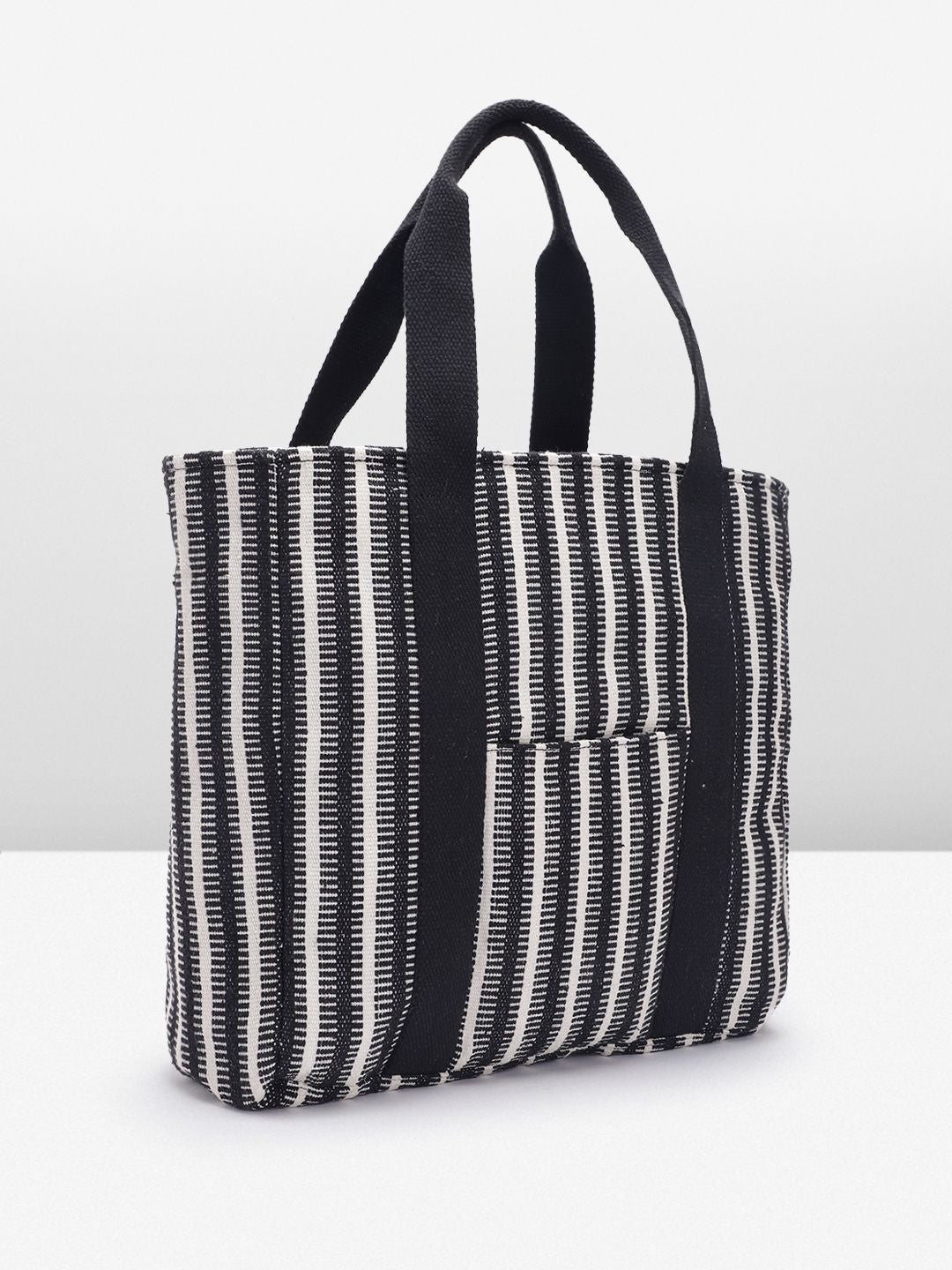 Anouk Striped Structured Shoulder Bag