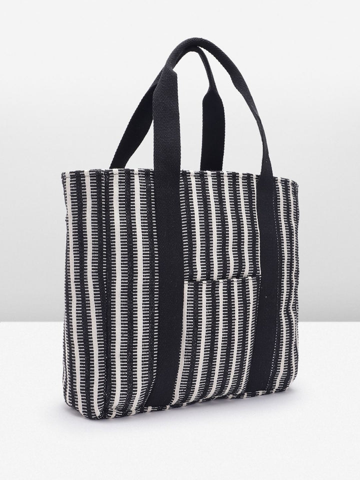 Anouk Striped Structured Shoulder Bag