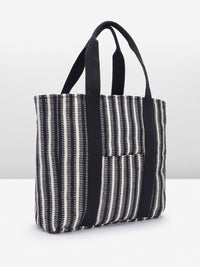 Anouk Striped Structured Shoulder Bag