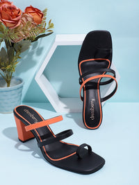 DressBerry Women Colourblocked Block Heels