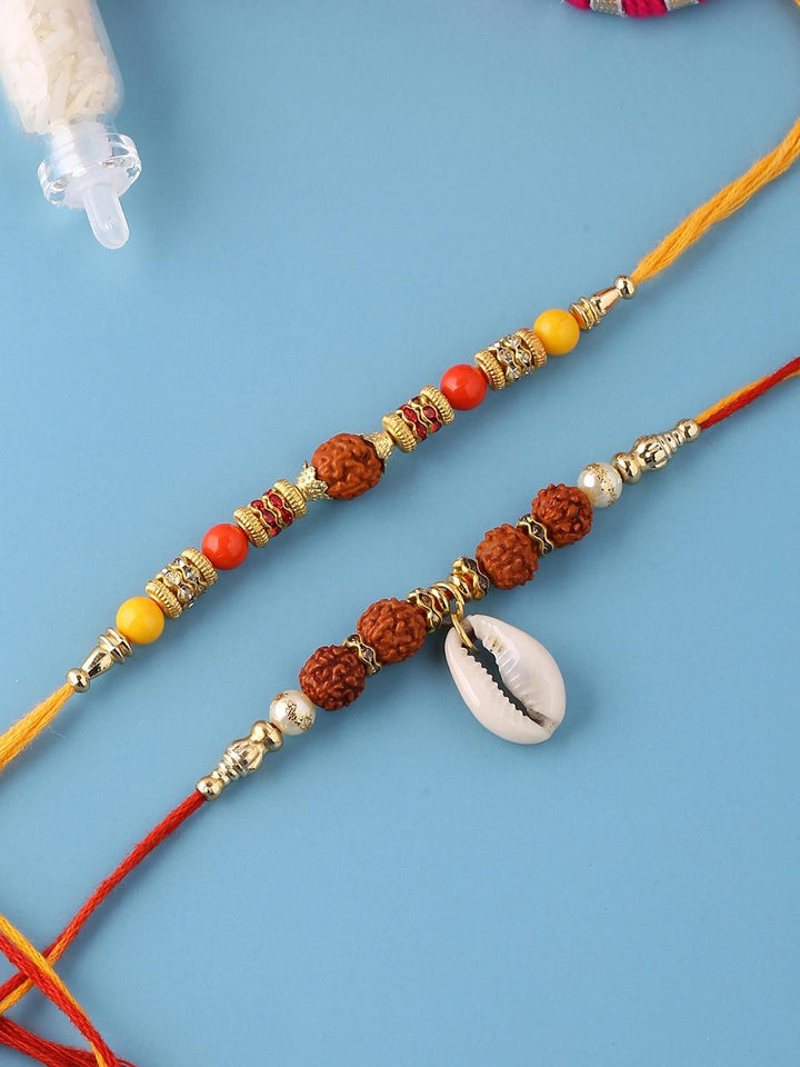 Set Merah Voylla Dua Rakhi Rohani