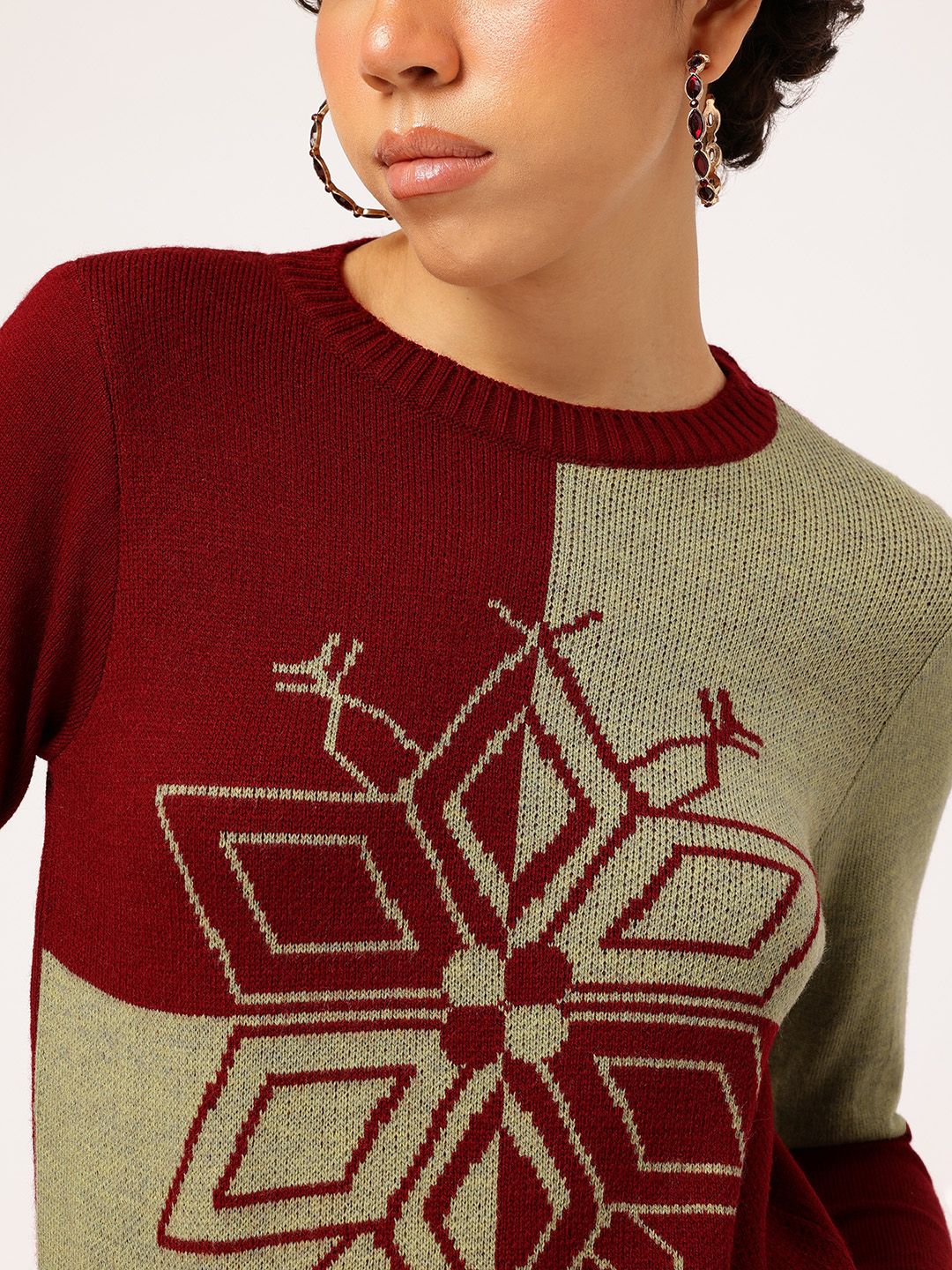 DressBerry Acrylic Pullover