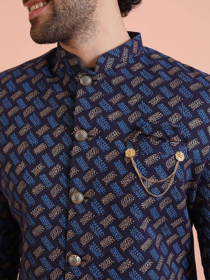 Set KiM Reka Bentuk Kuasa Diri Indowestern Sherwani Set