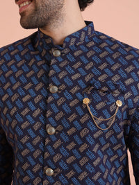 Set KiM Reka Bentuk Kuasa Diri Indowestern Sherwani Set