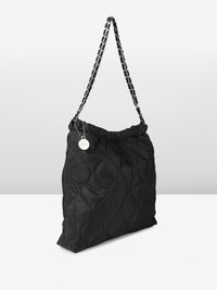 DressBerry Structured Quilted Shoulder Bag with Pouch