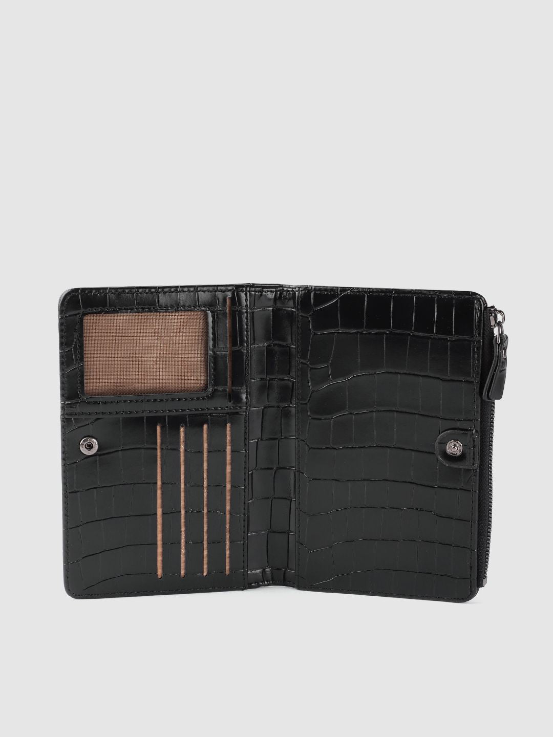 Lino Perros Women Textured Passport Holder