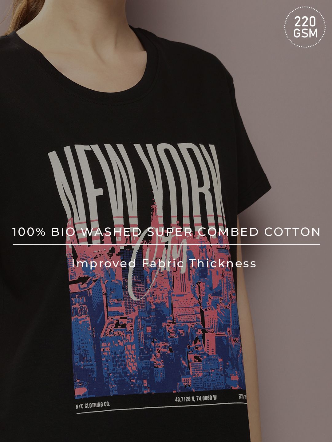 DILLINGER Printed Pure Cotton Boxy T-shirt