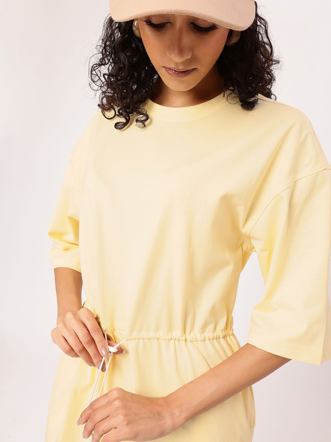 DressBerry K-Street Style Toggle And Go T-shirt Mini Dress
