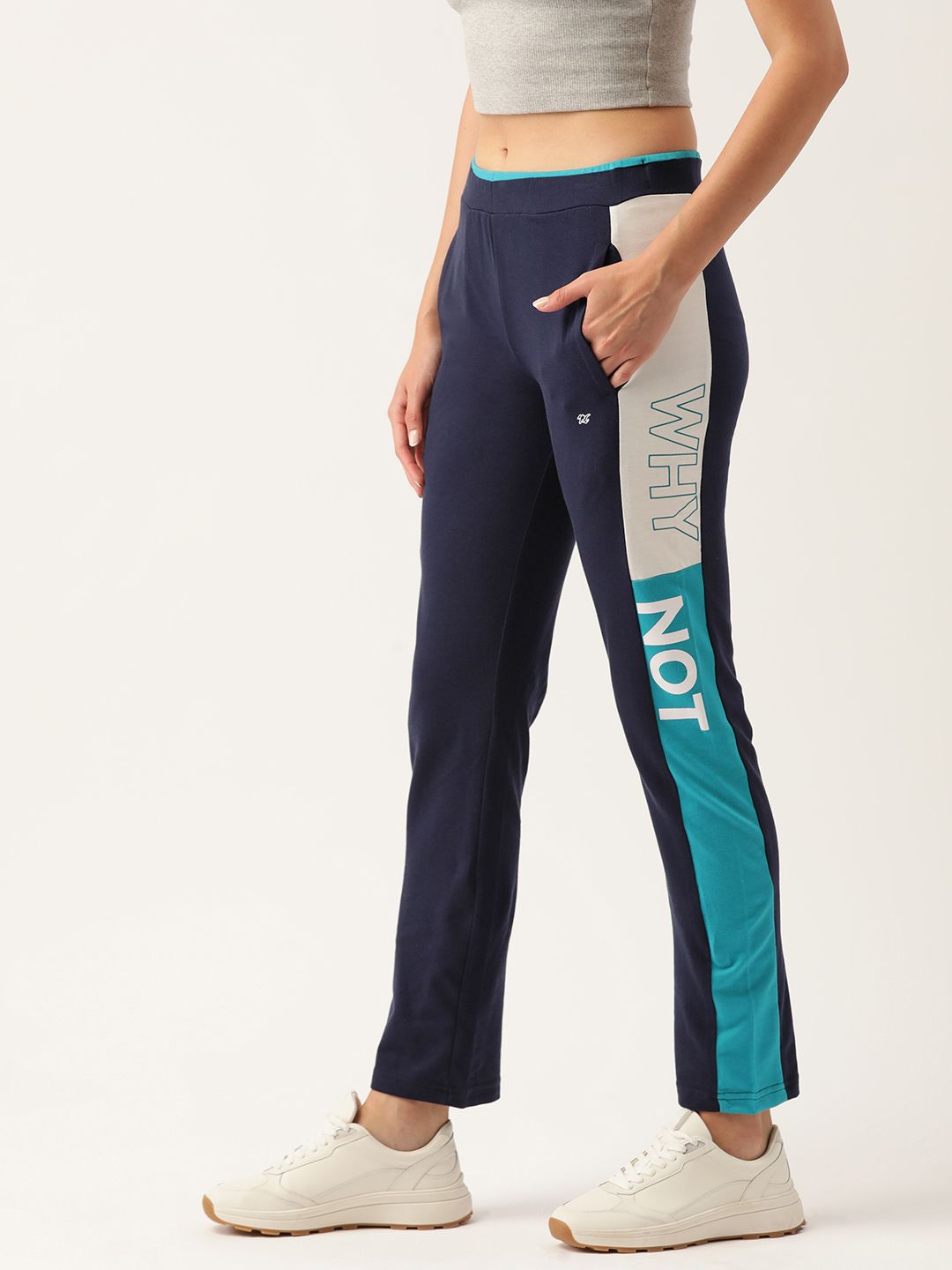 Monte Carlo Women Printed Detail Track Pants